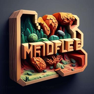 3D model Xeodrifter game (STL)